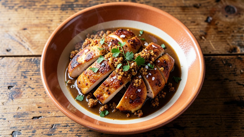 Copycat Carrabba's Chicken Bryan Recipe: Celery-Crusted Crunch Meets Mushroom Gravy Bliss
