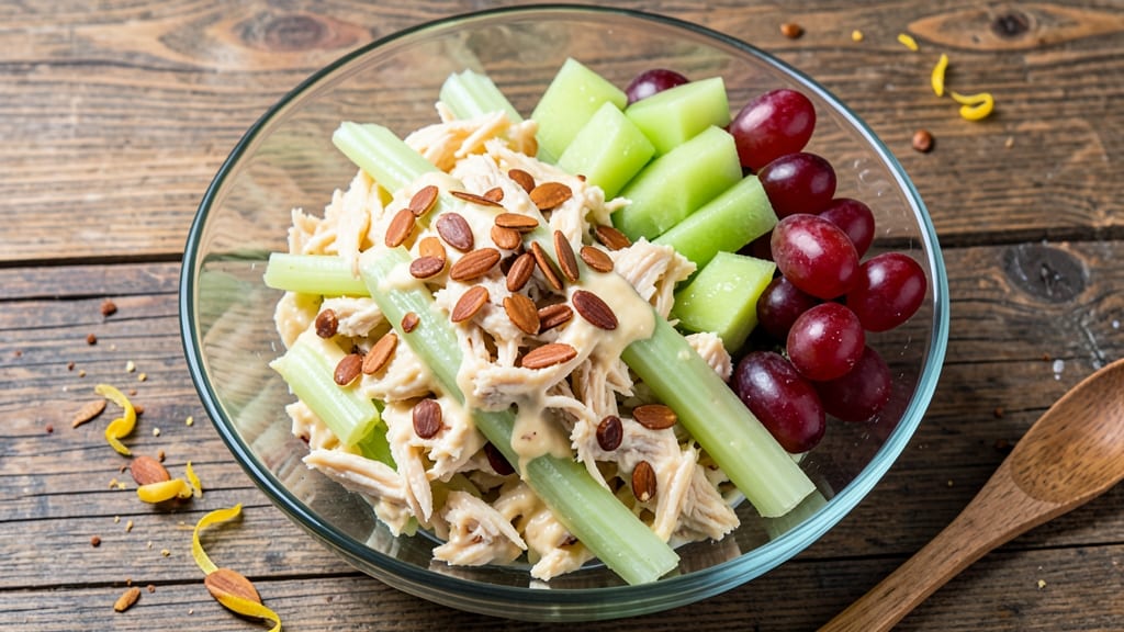 Bob Evans Chicken Salad Fruit Plate Recipe: Crisp Celery Crowns and Sweet Citrus Balance
