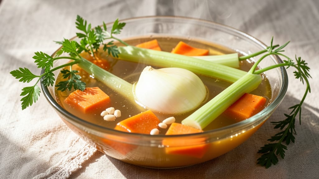 Fat-Free Chicken Broth Recipe: Clarified Lightness Without Compromising Flavor