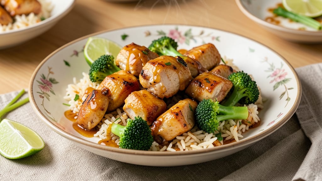 Asian Chicken Broccoli Rice Recipe: Fragrant Coconut-Lemongrass One-Pan Feast