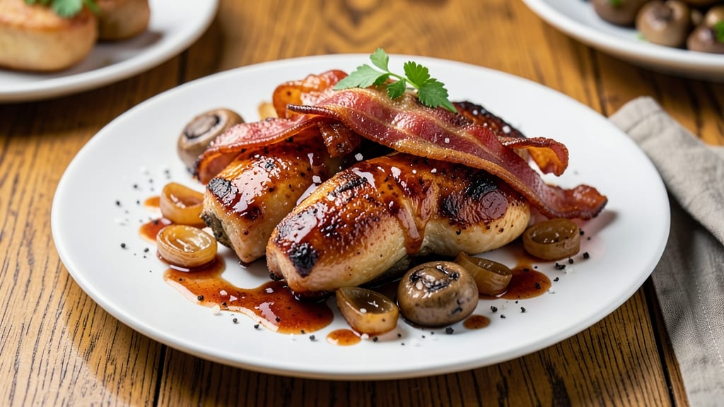 Bacon Brown Sugar Chicken Recipe: Sticky-Caramelized Crunch With Juicy Centers