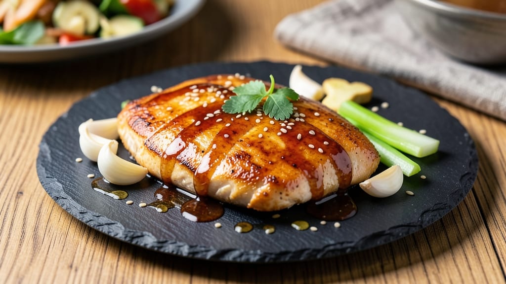 Baked Boneless Teriyaki Chicken Breast Recipe: Glazed With Sticky-Sweet Caramelized Crunch