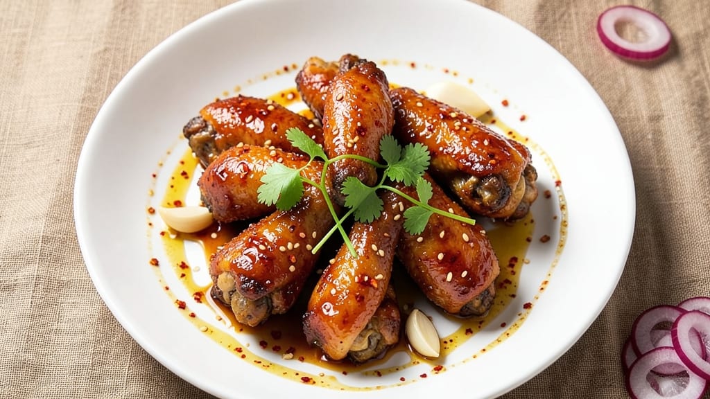Baked Hoisin Sauce Chicken Wings Recipe: Sticky-Sweet Glazed Crunch Without Deep Frying