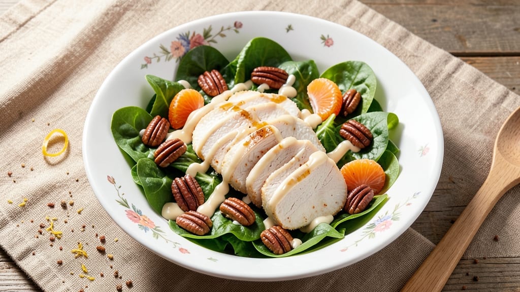 Applebee's Mandarin Chicken Salad Recipe: Crunchy Pecans and Tangy Dressing Harmony