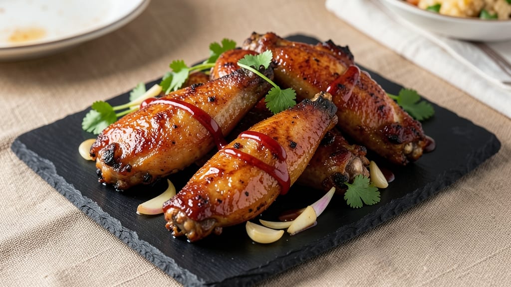 Baked Chinese Chicken Wings Recipe: Five-Spice Glaze That Caramelizes to Sticky Crunch