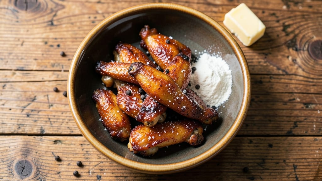 Gordon Ramsay's Chicken Wings Recipe: Celery Salt Crunch with Buttery Pan Gravy