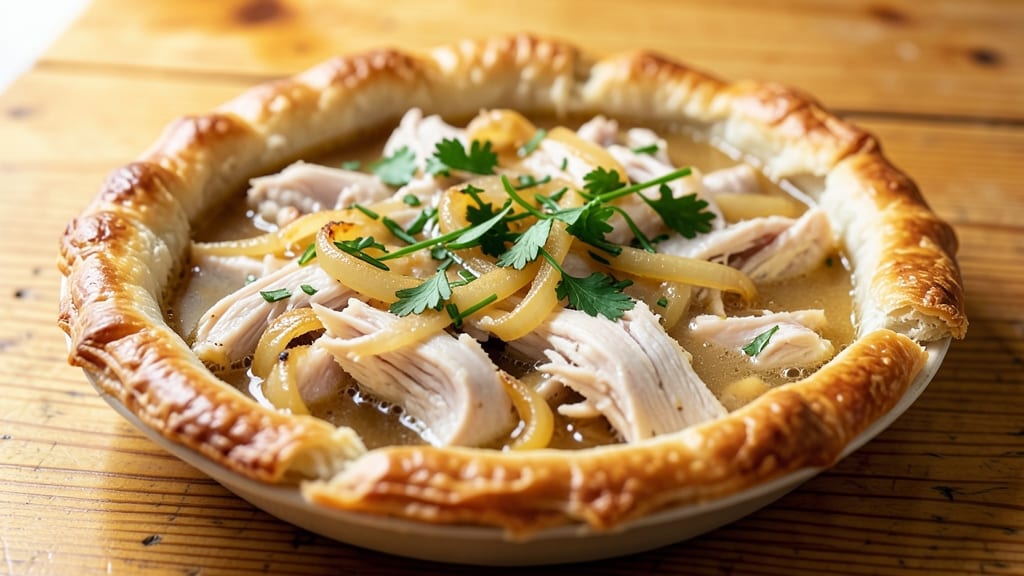 Grandma's Chicken Pot Pie Recipe: Crispy Celery Crust Meets Homestyle Gravy Magic