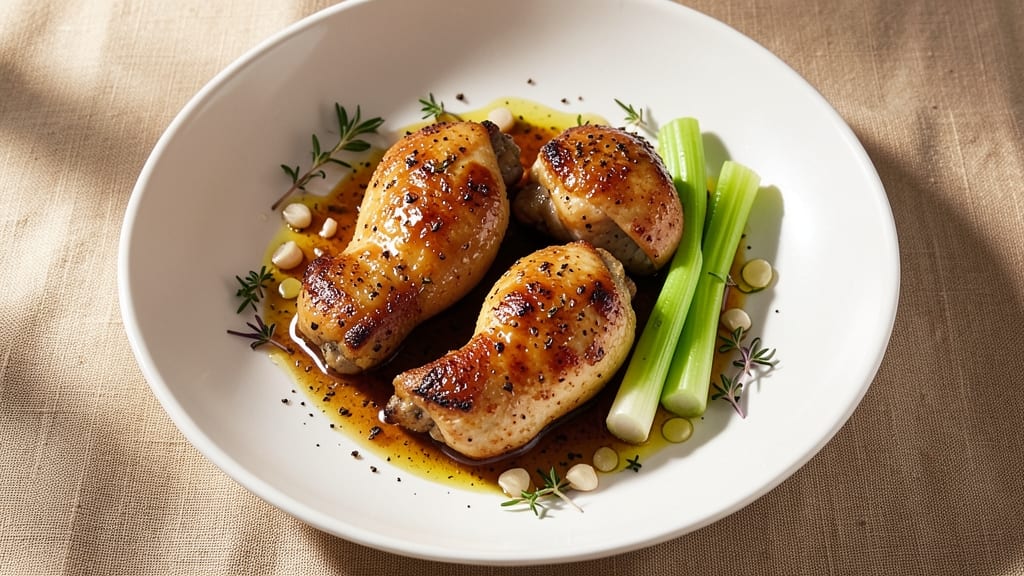 Ina Garten's Chicken Thigh Recipe: Celery Vinegar Crisp Meets Juicy Centers