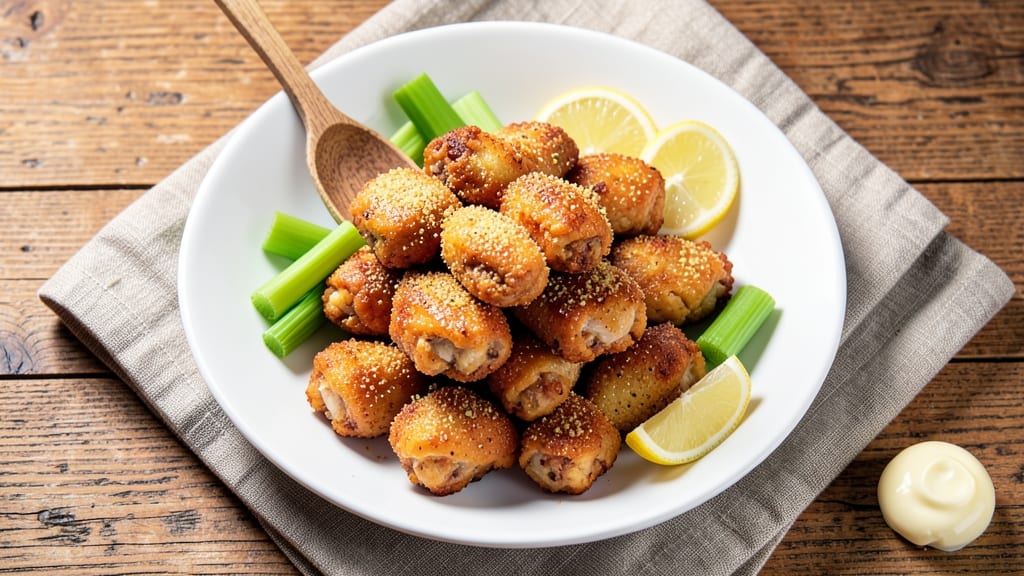 Lawry's Lemon Pepper Chicken Wings Recipe: Crispy Celery Crust With Zesty Kick