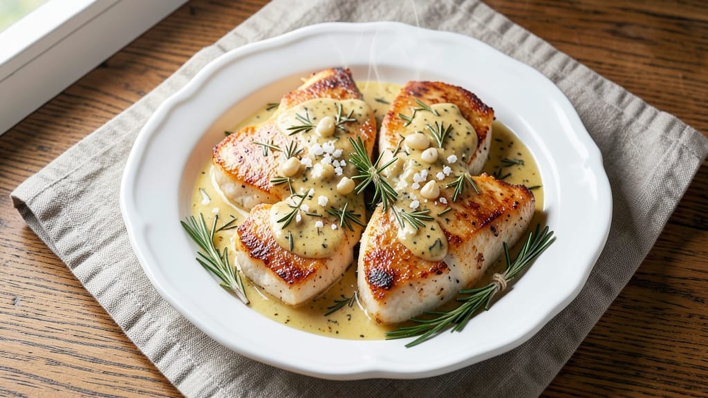 Martha Stewart's Baked Chicken Recipe: Celery-Crusted Crunch Meets Herbed Gravy Magic