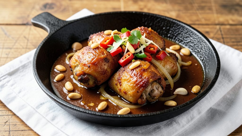 Nigerian Chicken Recipe: Spicy Peanut Stew That Sticks to Every Bite