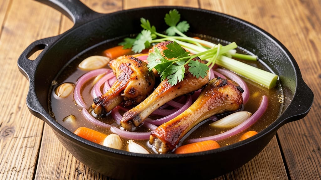 Old-Fashioned Chicken Broth Recipe: Homestyle Richness Without the Store-Bought Salt
