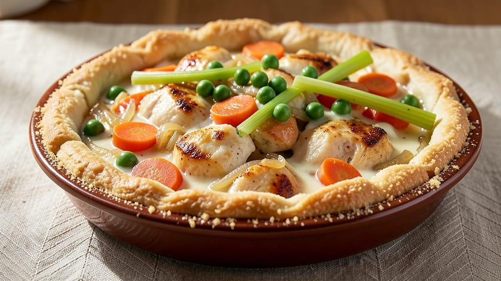 Pillsbury Classic Chicken Pot Pie Recipe: Flaky Topped Comfort in One Dish