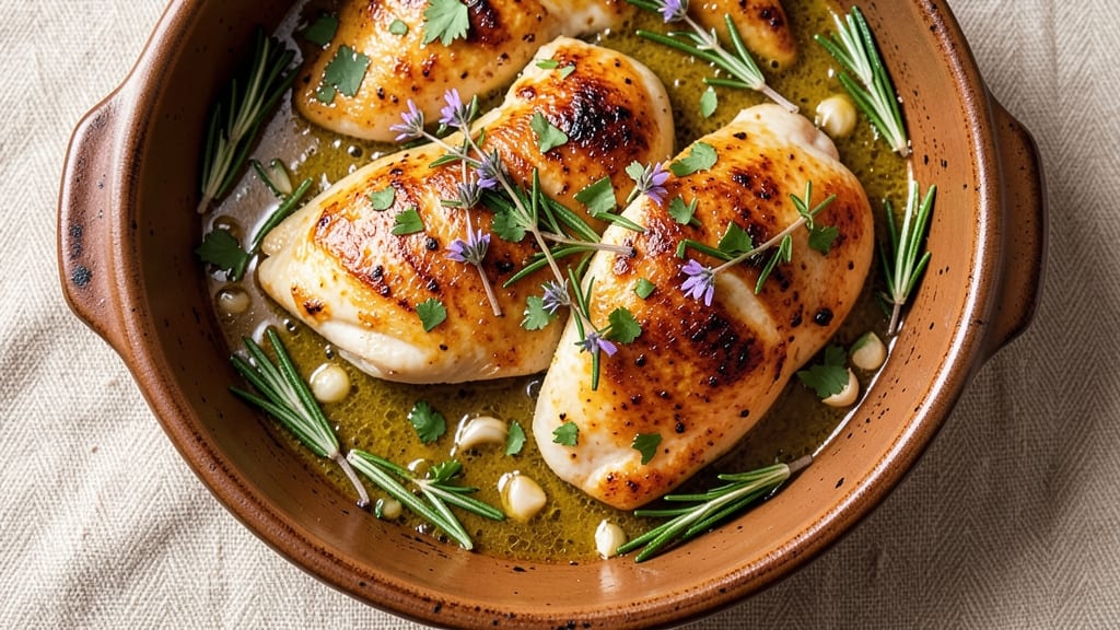 Progresso Baked Chicken Recipe: Celery-Vinegar Crust With Buttery Gravy Magic
