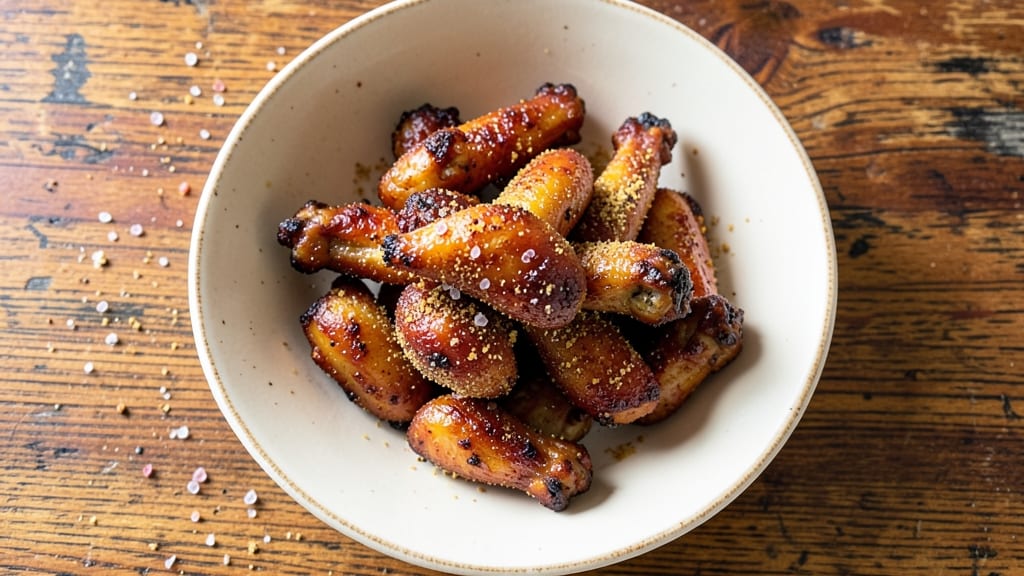 Tasty Chicken Wings Recipe: Crispy Celery-Crusted Bites with Tangy Glaze Twist