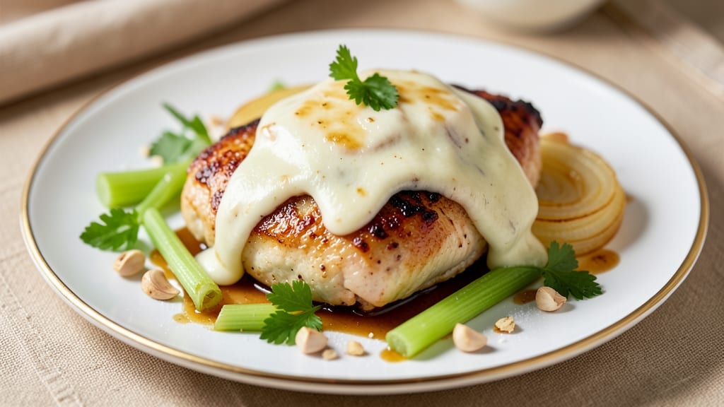 Velveeta Chicken Recipe: Celery-Crusted Crunch With Creamy Melt