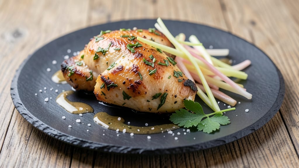 Weight Watchers Chicken Thighs Recipe: Crispy Celery-Crusted with Tangy Vinegar Glaze